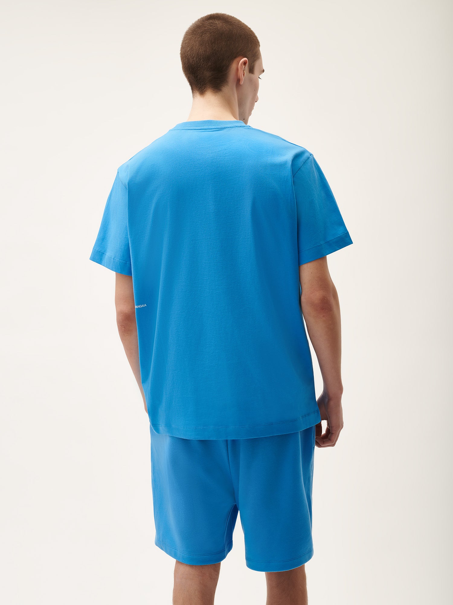 Shop Pangaia 365 Midweight T-shirt — Geyser-blue Xl In Geyser Blue