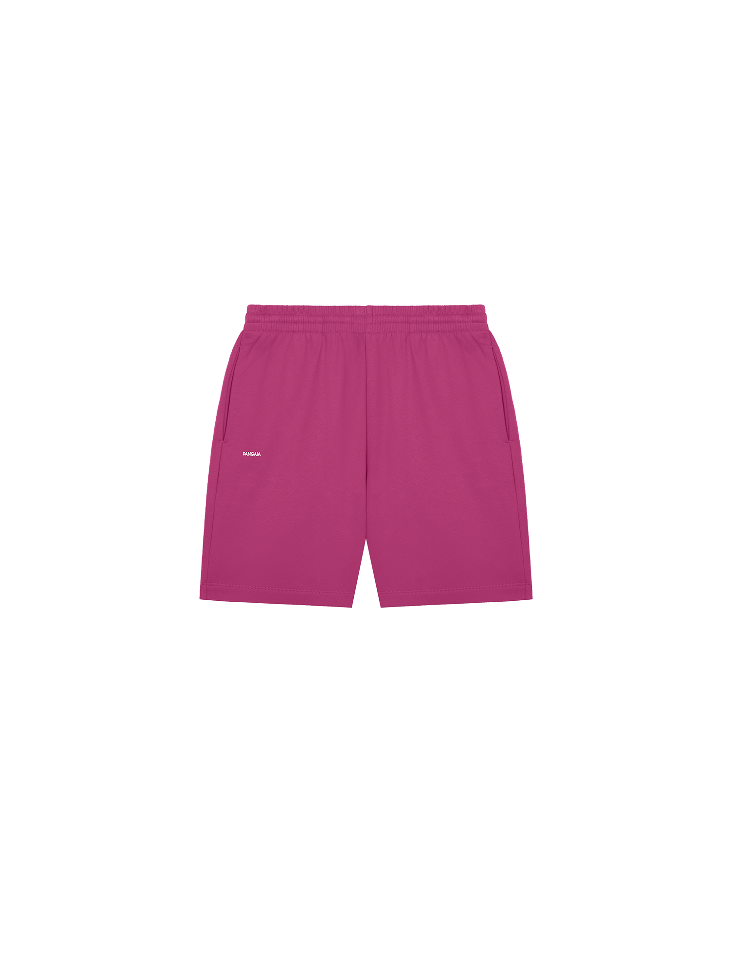 Shop Pangaia 365 Midweight Mid Length Shorts In Berry Purple