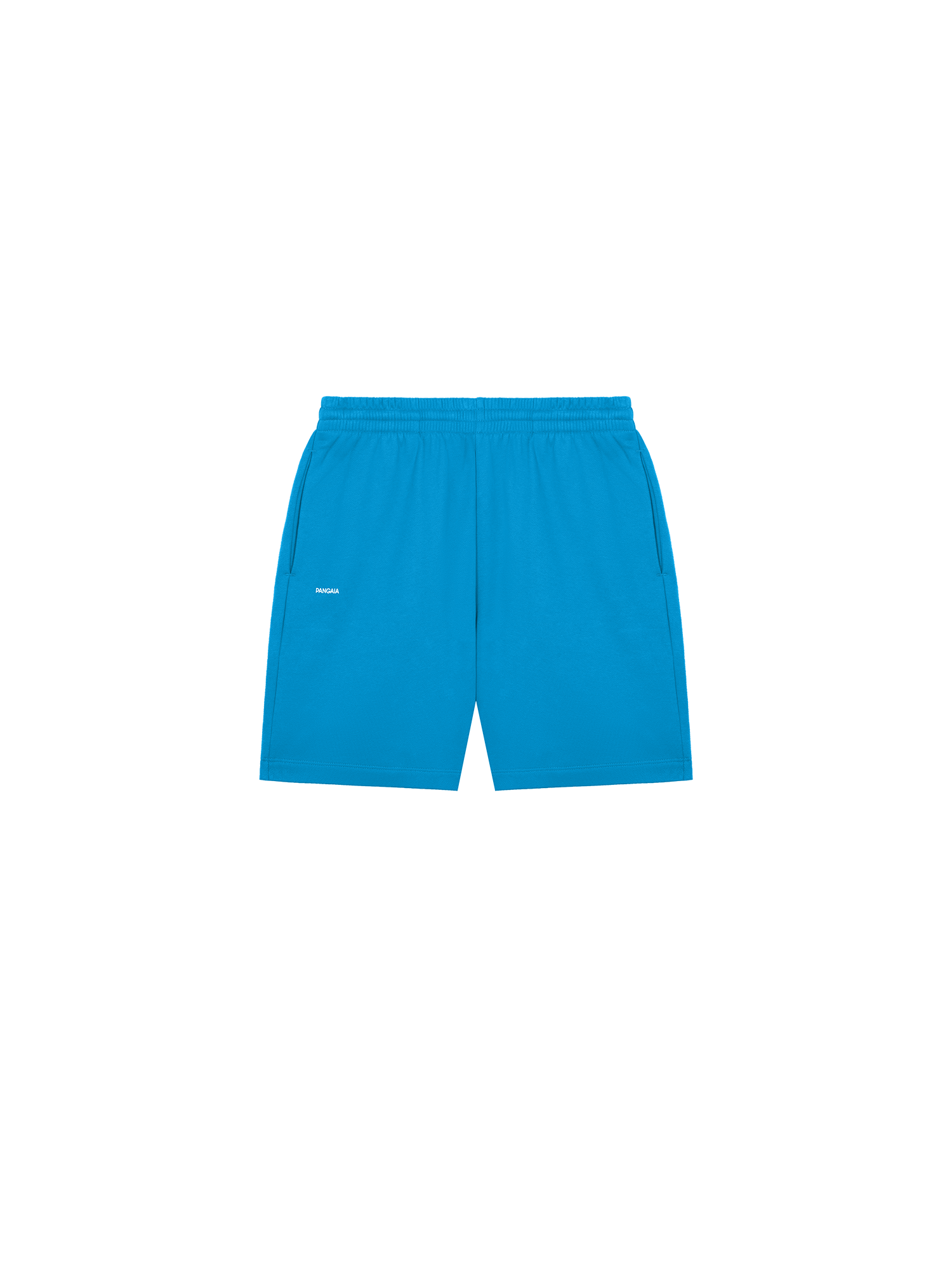Shop Pangaia 365 Midweight Mid Length Shorts In Geyser Blue