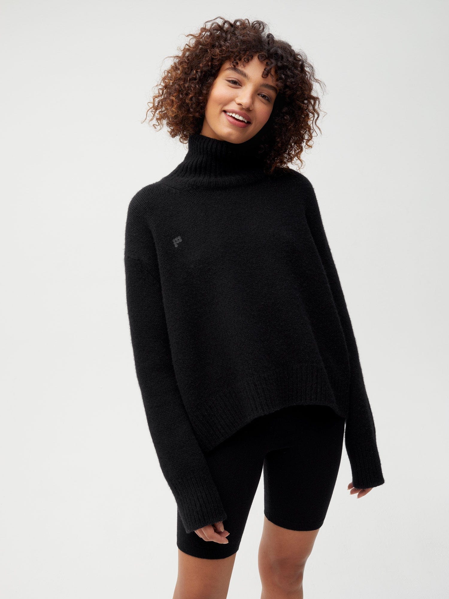 womens turtleneck sweatshirt