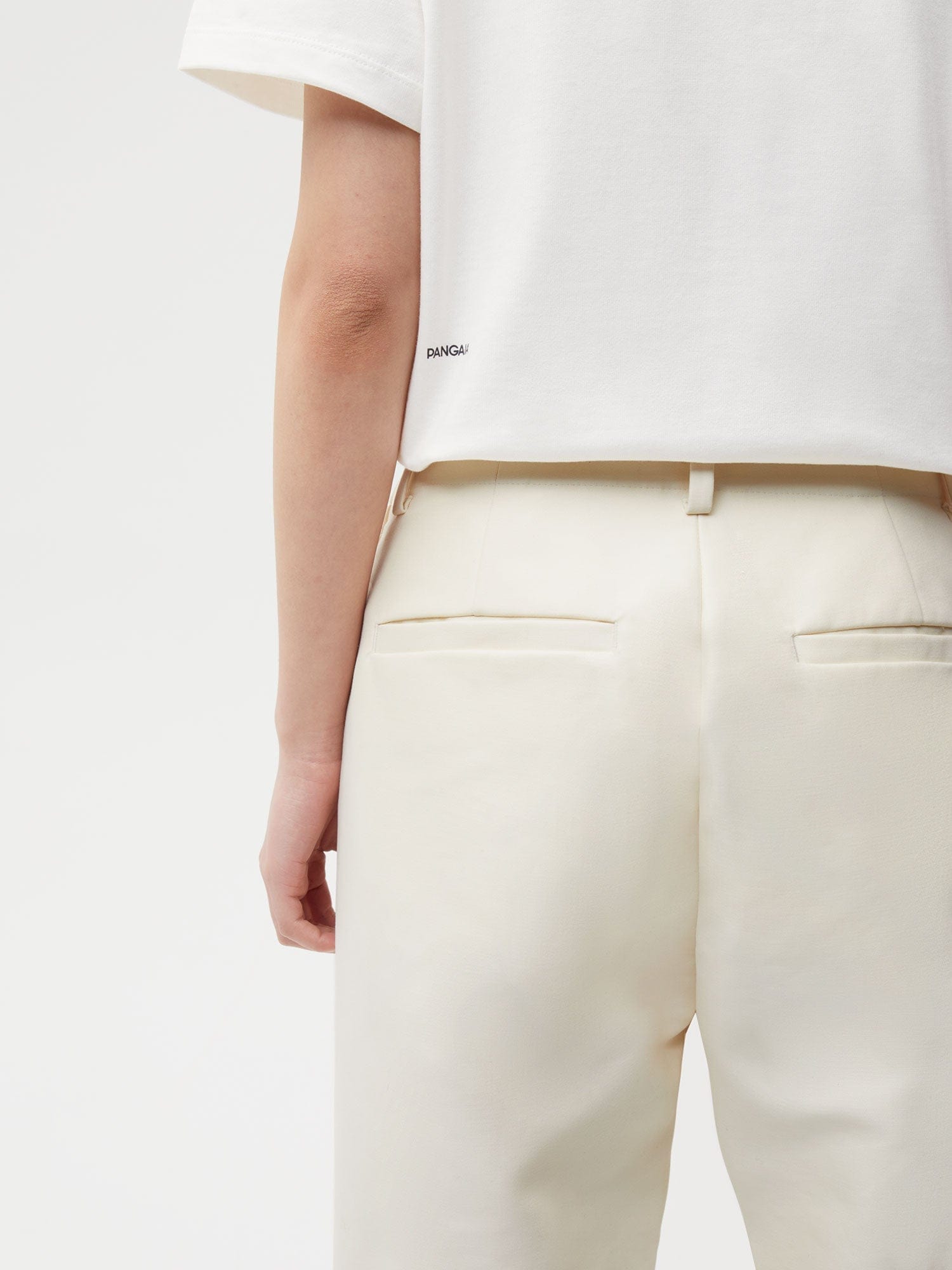 Cotton Regular Fit Trouser—elderflower