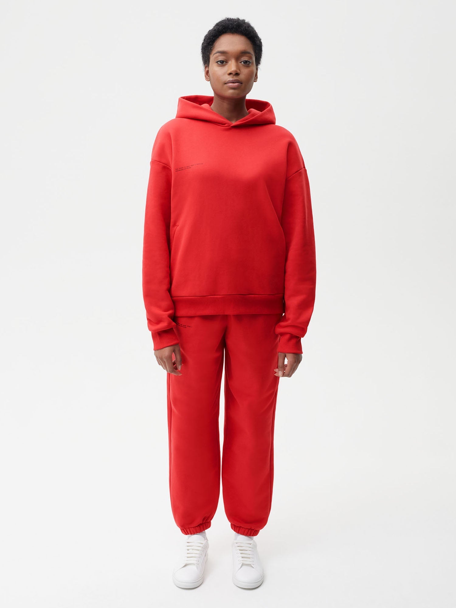 365 Heavyweight Track Pants—apple red – PANGAIA