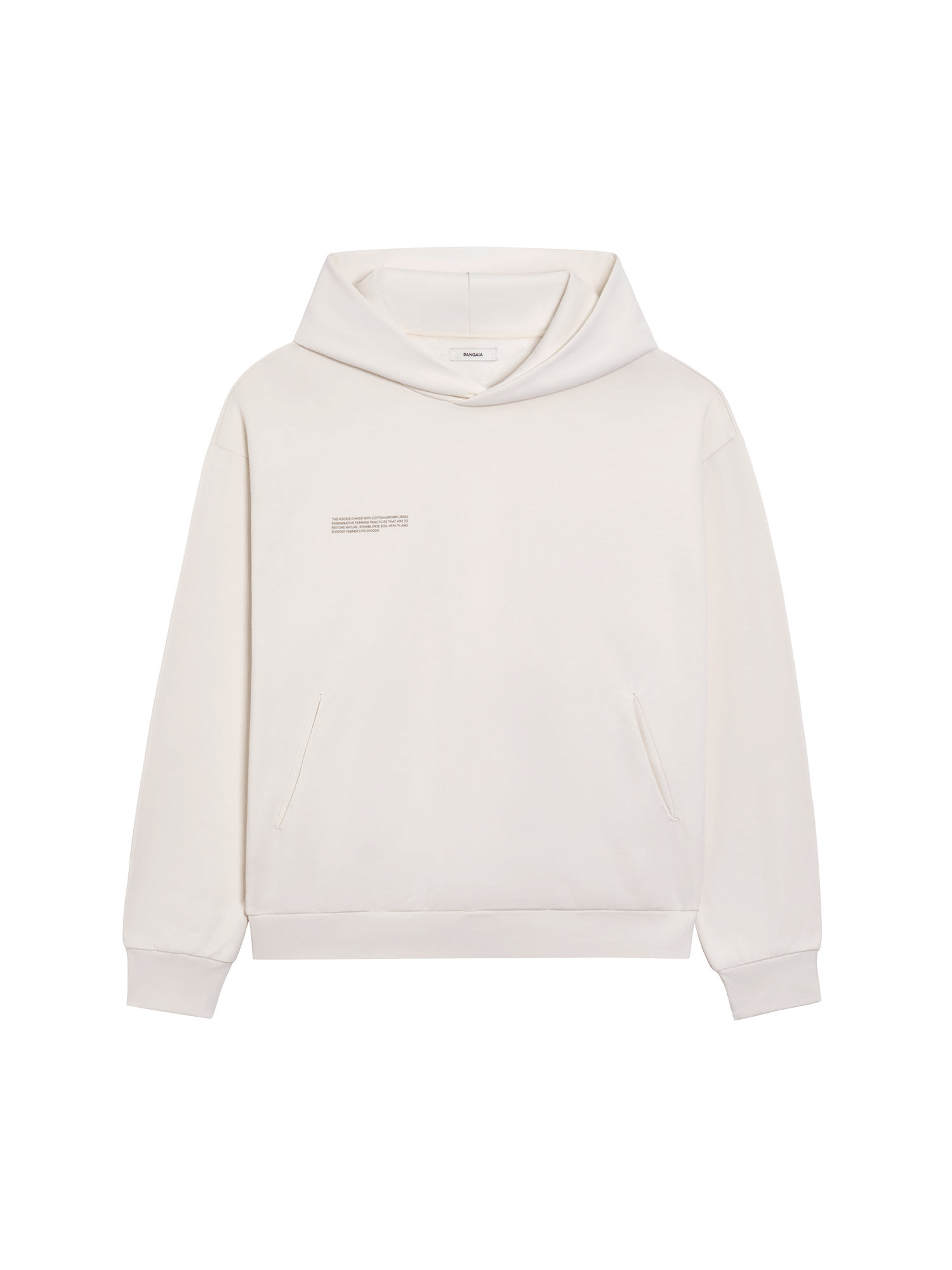 In Conversion Cotton Hoodie - Cotton White - Pangaia