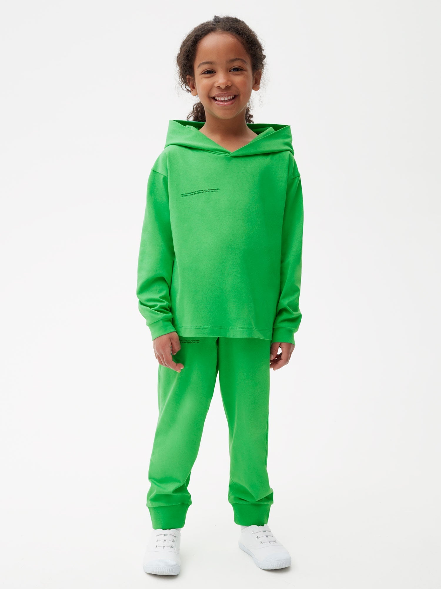 Kids Lightweight Hoodie—jade green – PANGAIA