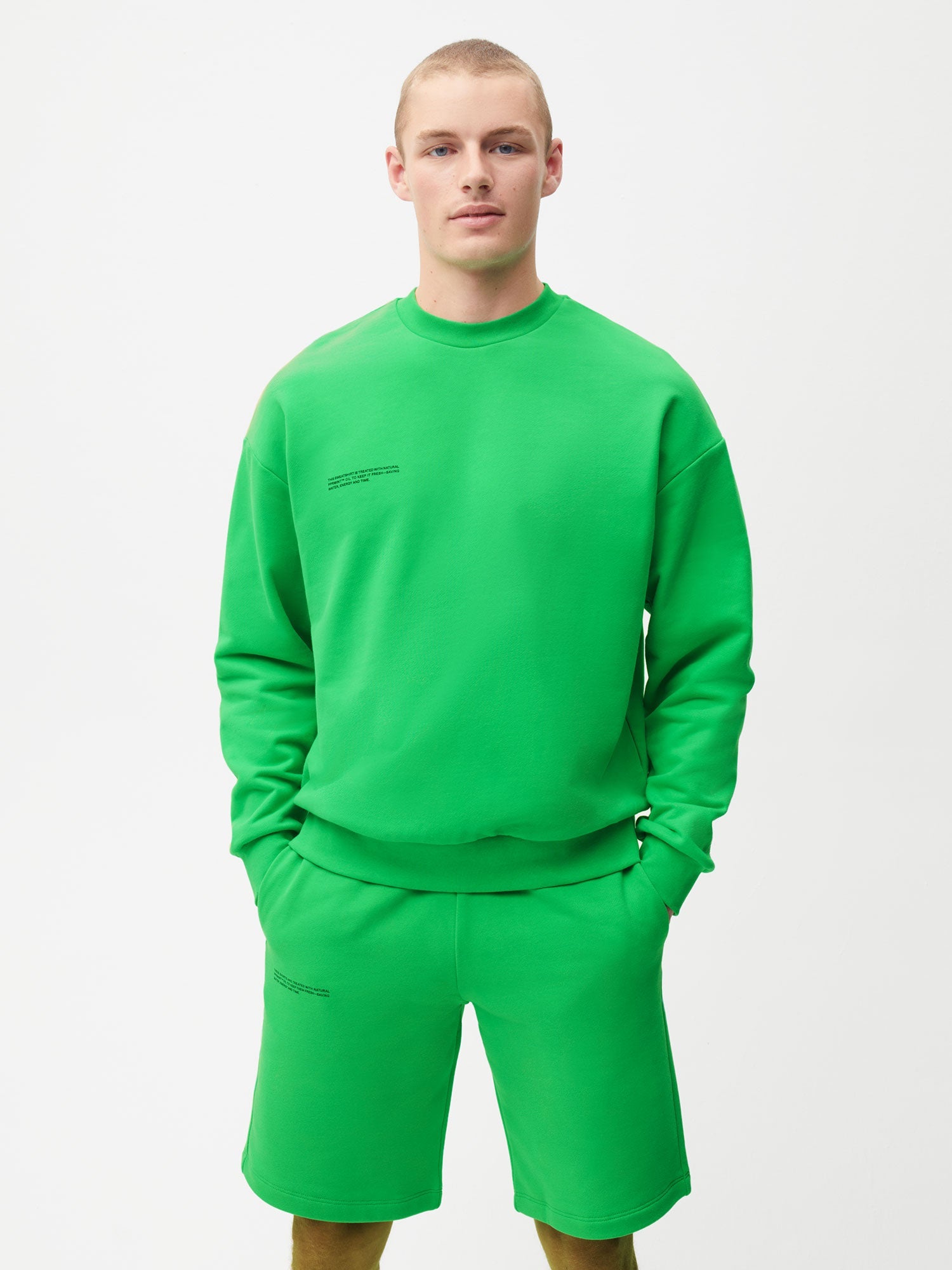 365 Sweatshirt - Bright Tones - Jade Green - Pangaia
