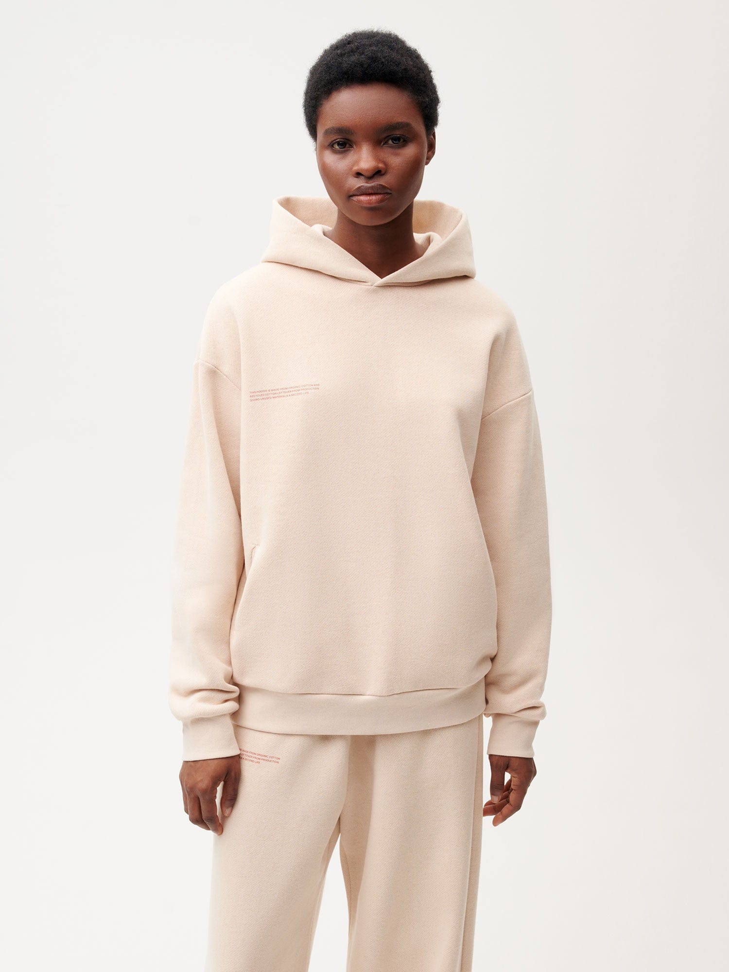 Pangaia Reclaim Bi color Hoodie Sand L ModeSens