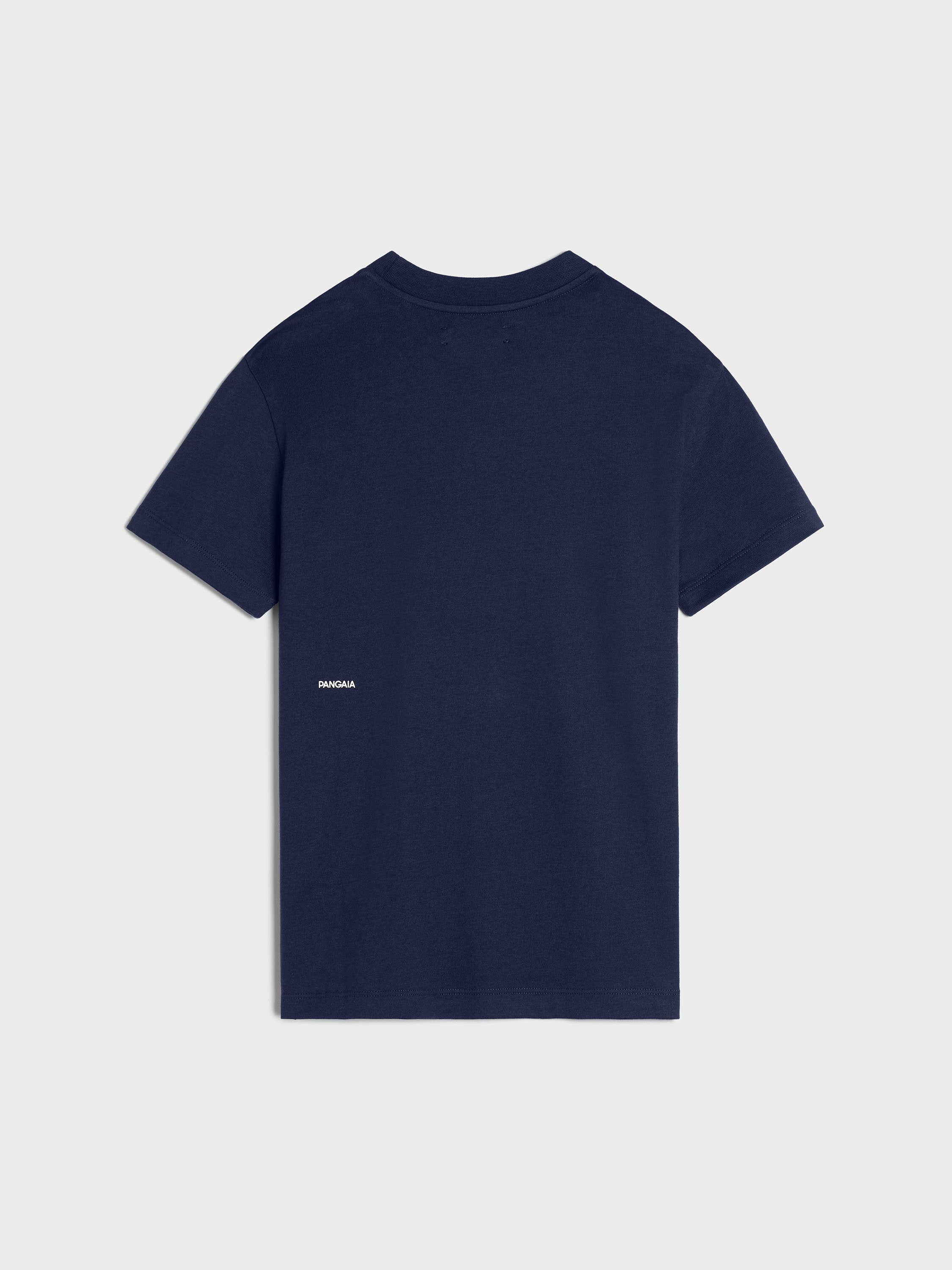 Organic Cotton Slim Fit T-shirt with C-FIBER™—navy blue – PANGAIA