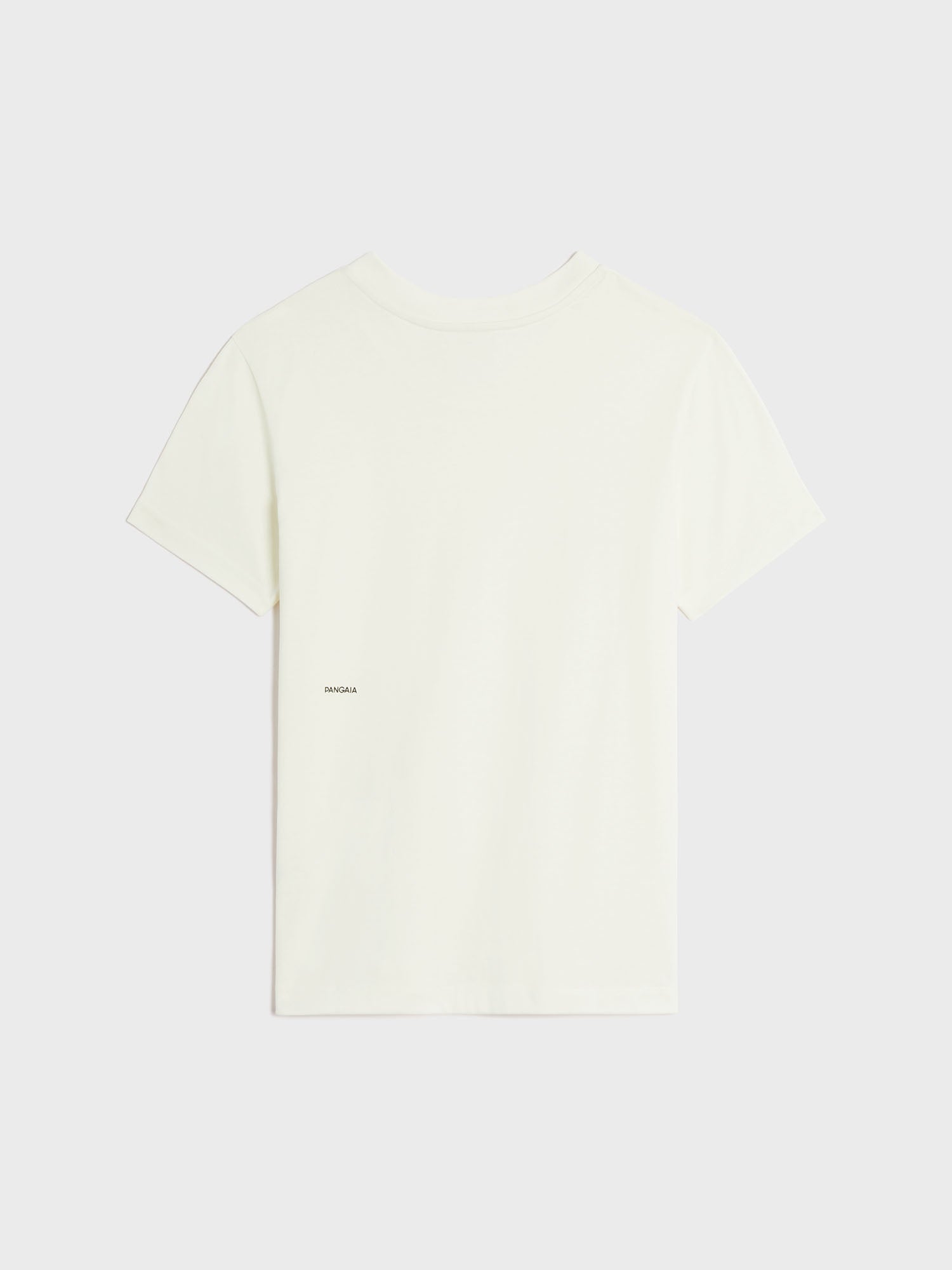Organic Cotton Slim Fit T-shirt with C-FIBER™—off-white – PANGAIA