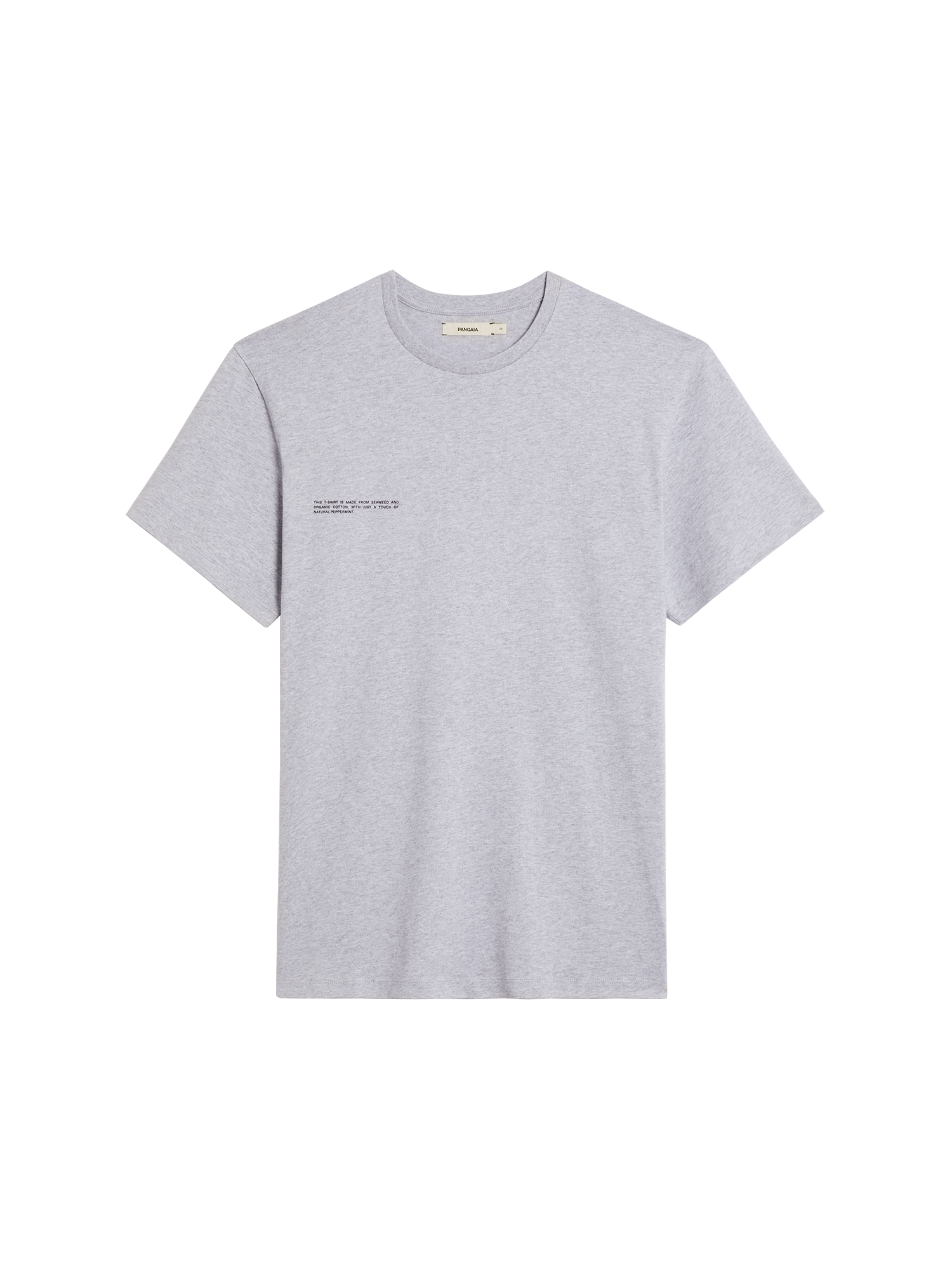 Archive Organic Cotton T-shirt With C-fiber™ - Grey Marl - Pangaia