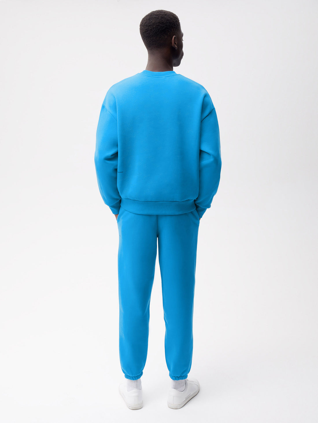 Signature Track Pants - Bright Tones - Cerulean Blue - Pangaia