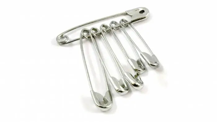 Safety Pins to buy from Cleaning Supplies 2U