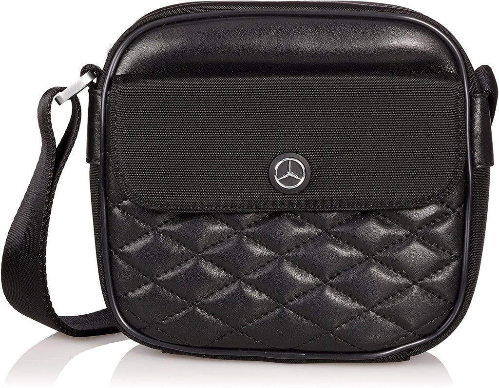 Mercedes Benz MBS06090101/DIAMONDS 3 BLACK leather bag – LUXOFORCE
