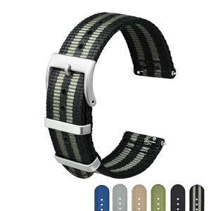 Two-Piece Nylon Quick Release Replacement Watch Strap - Viva Timepiece