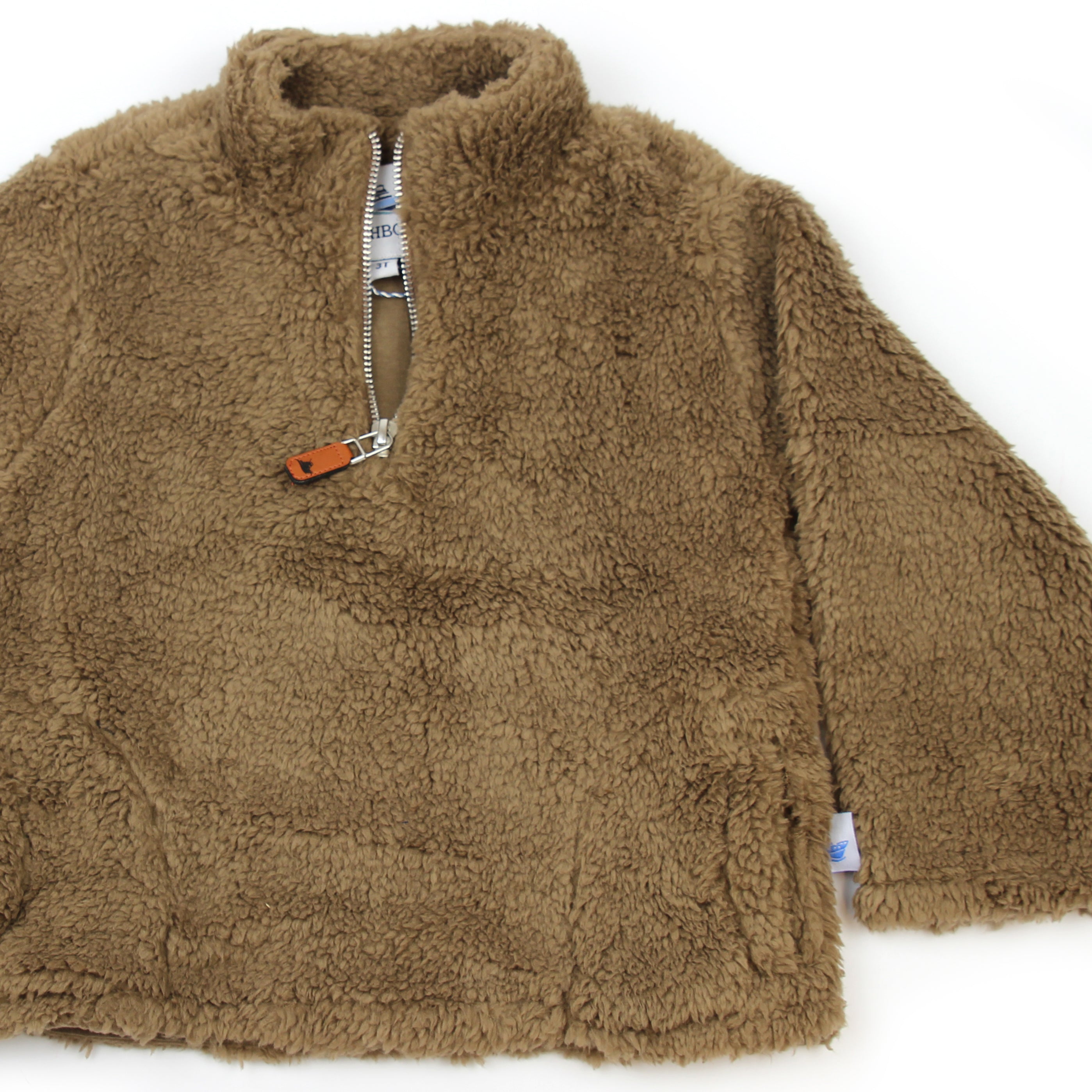 Sherpa Fleece Pullover for Kids - Mocha – Southbound Clothing Co