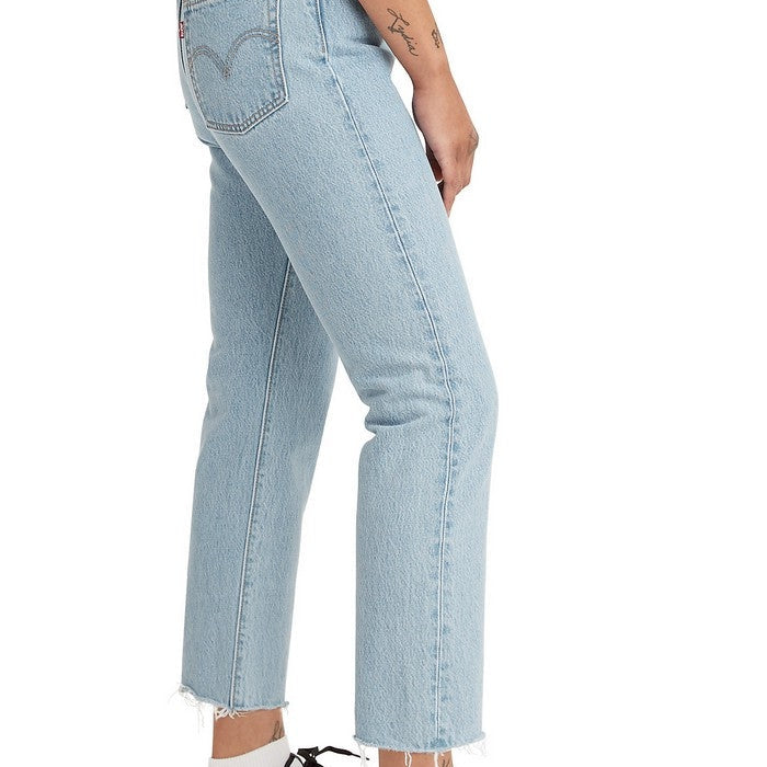 Levi's wedgie straight cropped jeans 