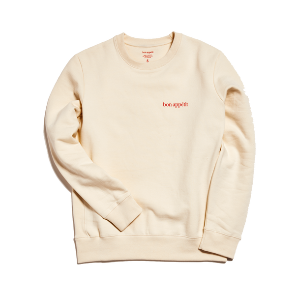 The BA Sweatshirt in Strawberries & Cream – Bon Appétit