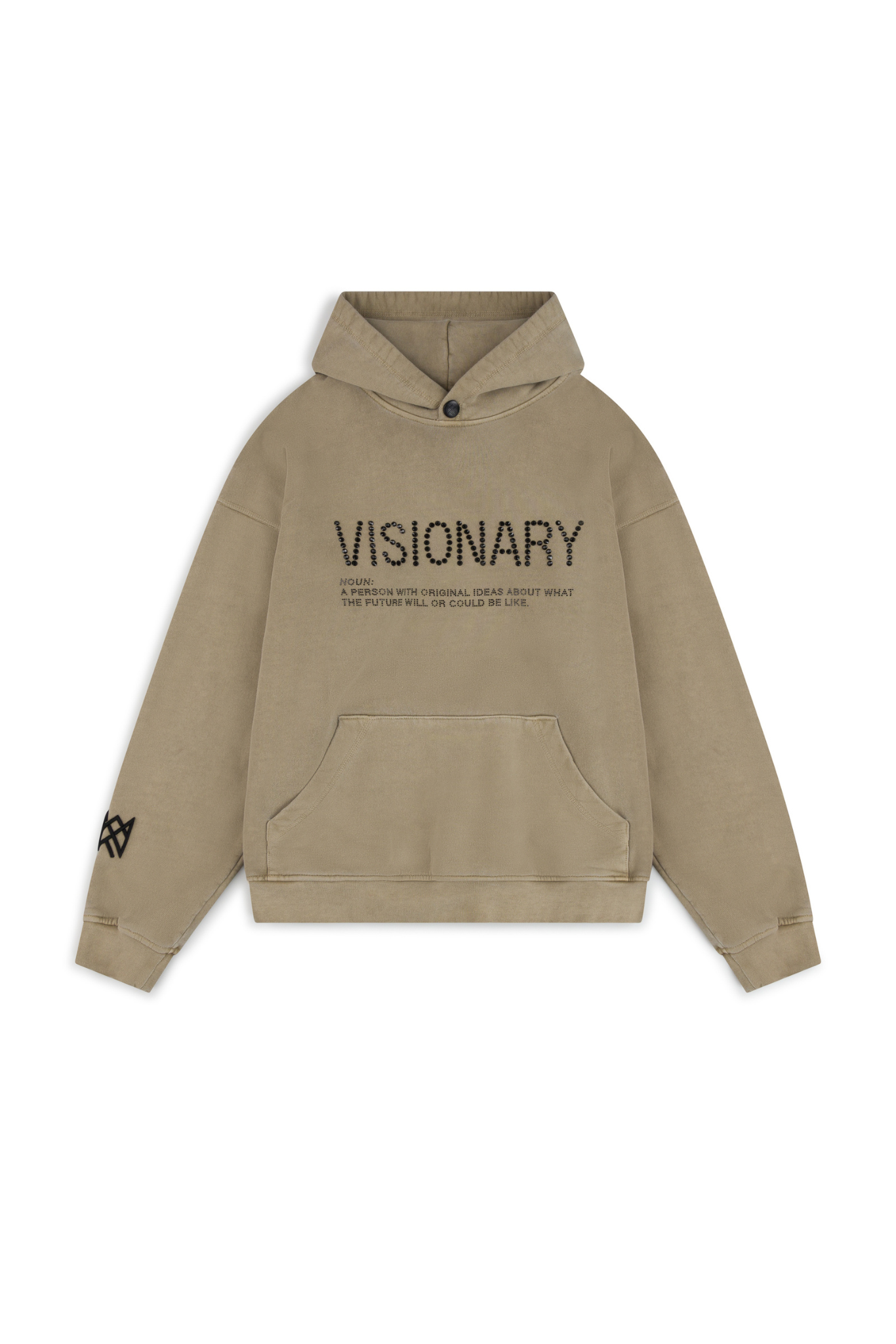 3D LV Graffiti Embroidered Zipped Hoodie - Ready to Wear