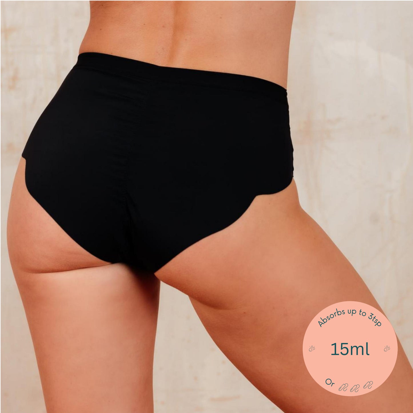 Ladies Size 8-10 Low Rise NO VPL Shorts Knickers Qatar