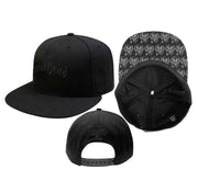 Motorhead Black Motif Snapback Hat
