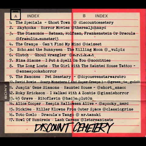 Cemetery Sounds Vol 1 Track List