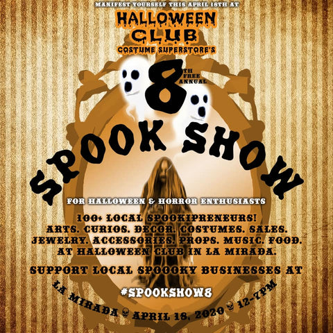 Spook Show 8 by Halloween Club Event Flyer