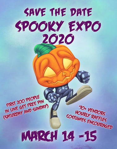SPOOKY EXPO 2020 Frank and Sons Spooksieboo
