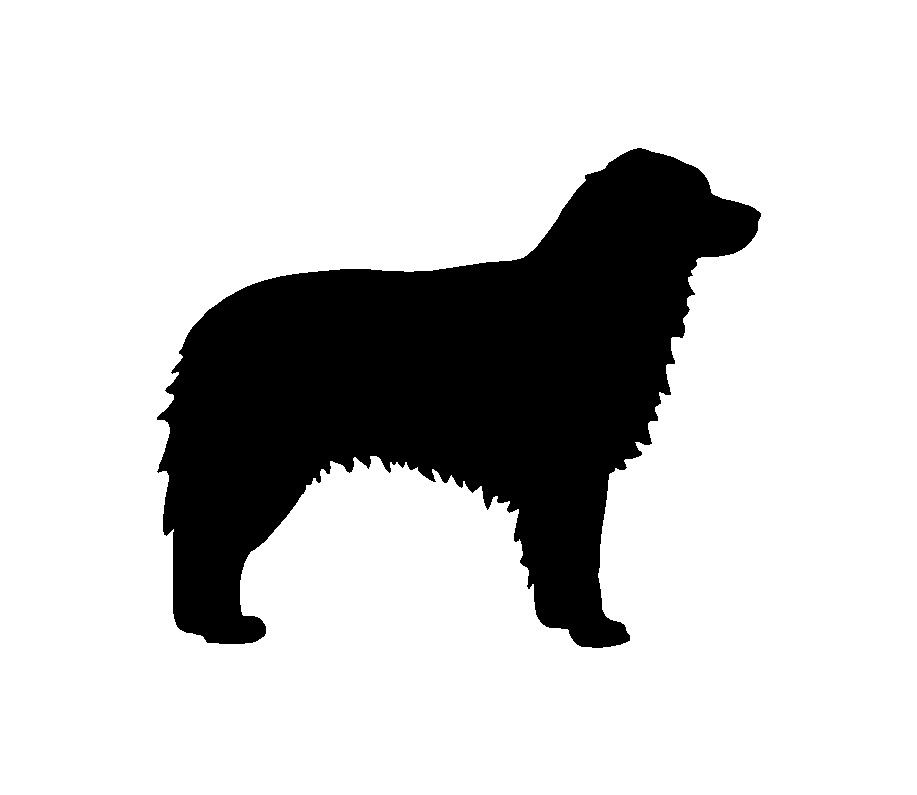 Australian Shepherd Vinyl Decal Car Window Laptop Aussie Dog Silhouett