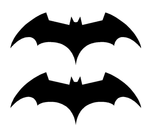 2 Batman Begins Symbol Vinyl Decals Car Window Bike Laptop Stickers ...