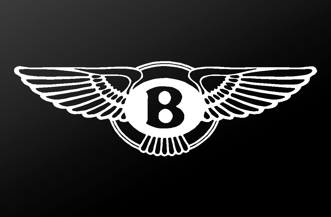 Bentley Motors Emblem Logo Vinyl Decal Car Window Body Laptop Sticker ...