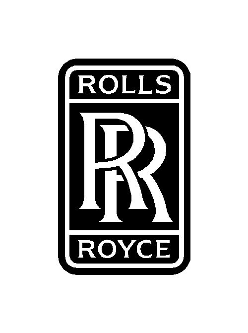Rolls-Royce Logo Vinyl Decal Car Window Laptop Emblem ...