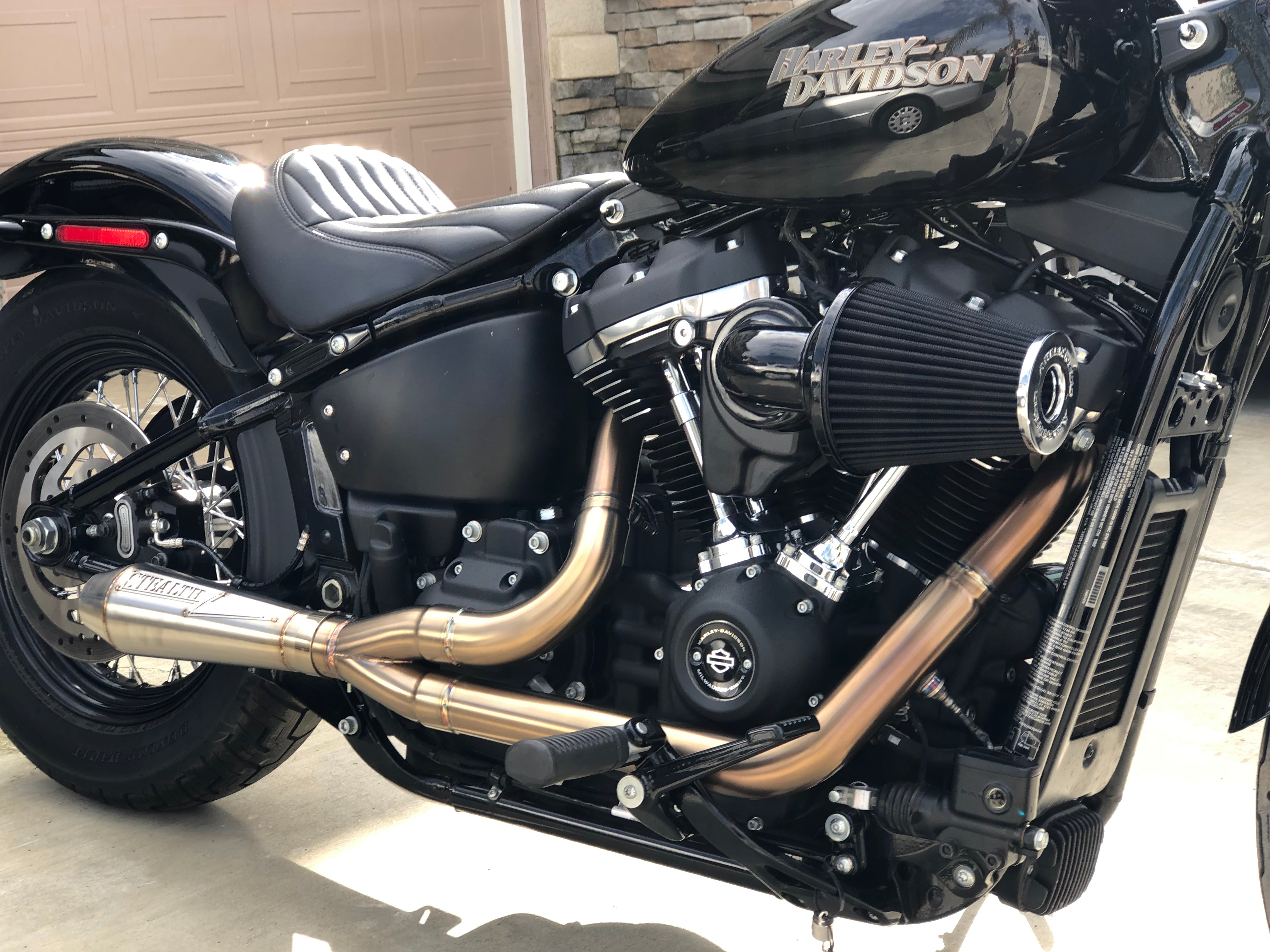 1720 Softail/Lowrider S Exhaust Stealth Pipes