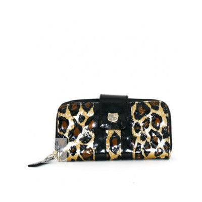 hello kitty leopard purse