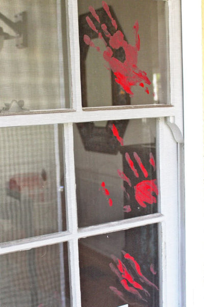 Bloody Hands Decor Idea