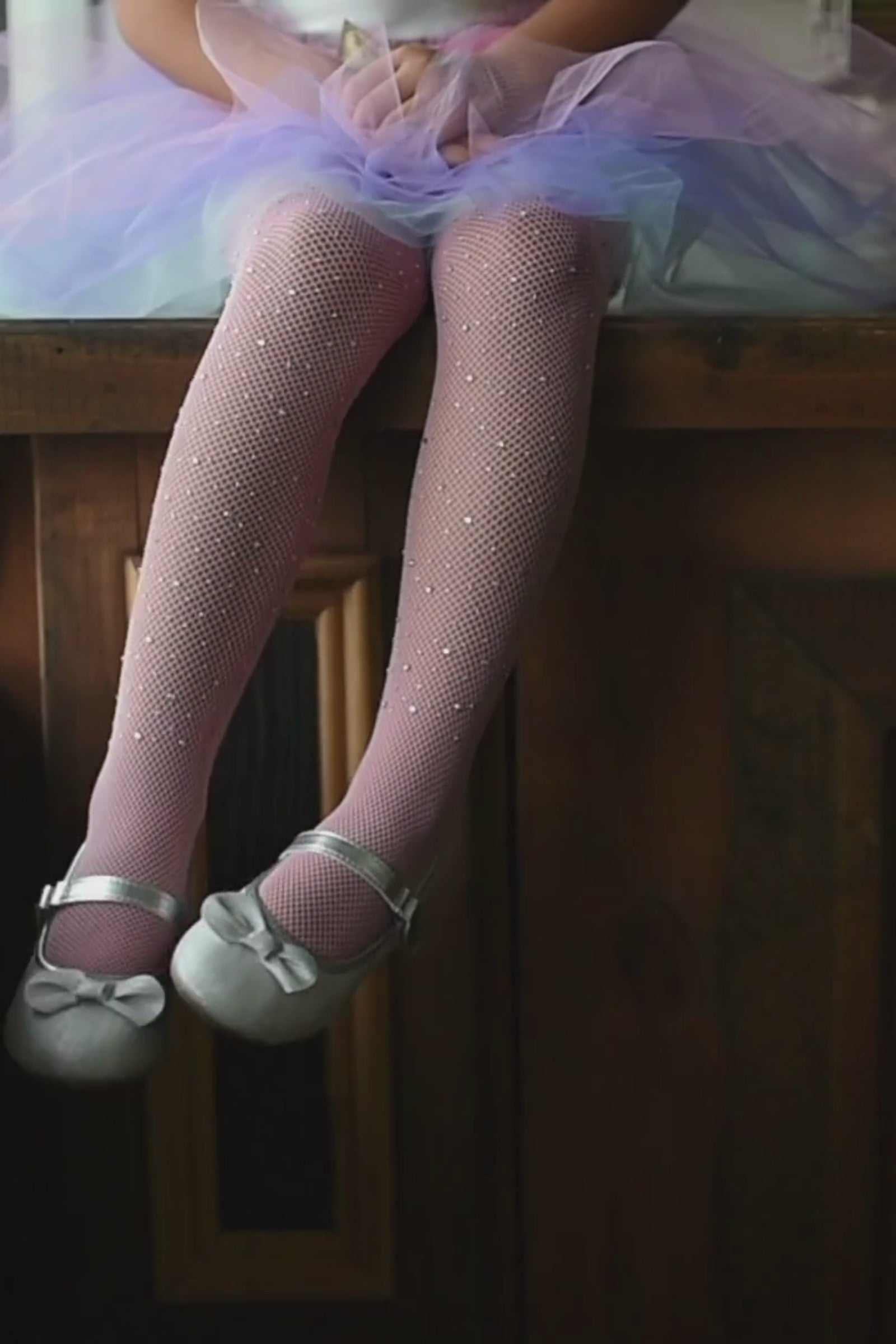 Light Pink Bling Tights – Foxtail Lilies