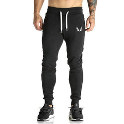 2018 Cotton Men Full Sportswear Pants Casual Elastic Cotton Mens Fitne –  Fit For Life Fashion
