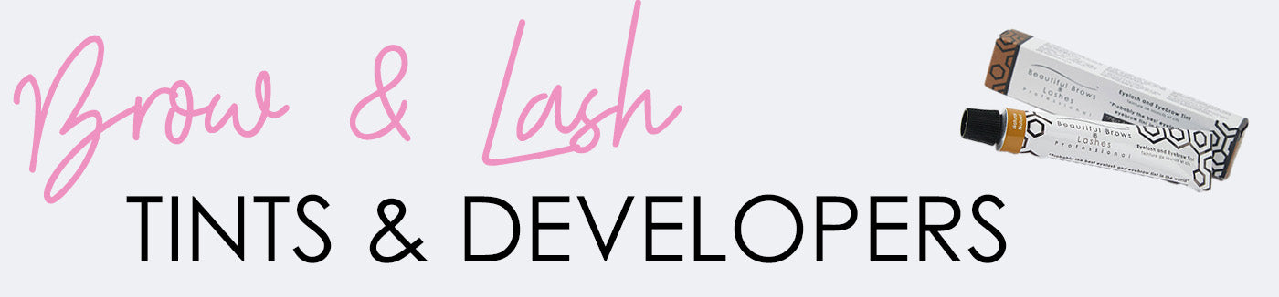 Lash & Brow Tints and Developers | Beautiful Brows & Lashes