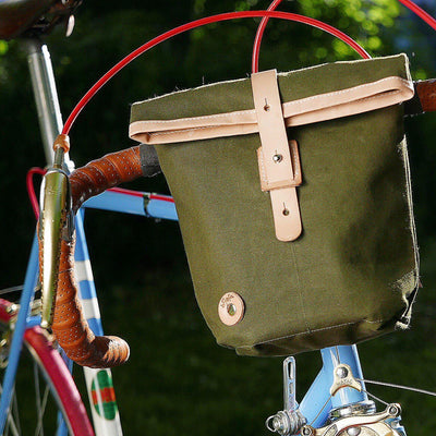 canvas handlebar bag