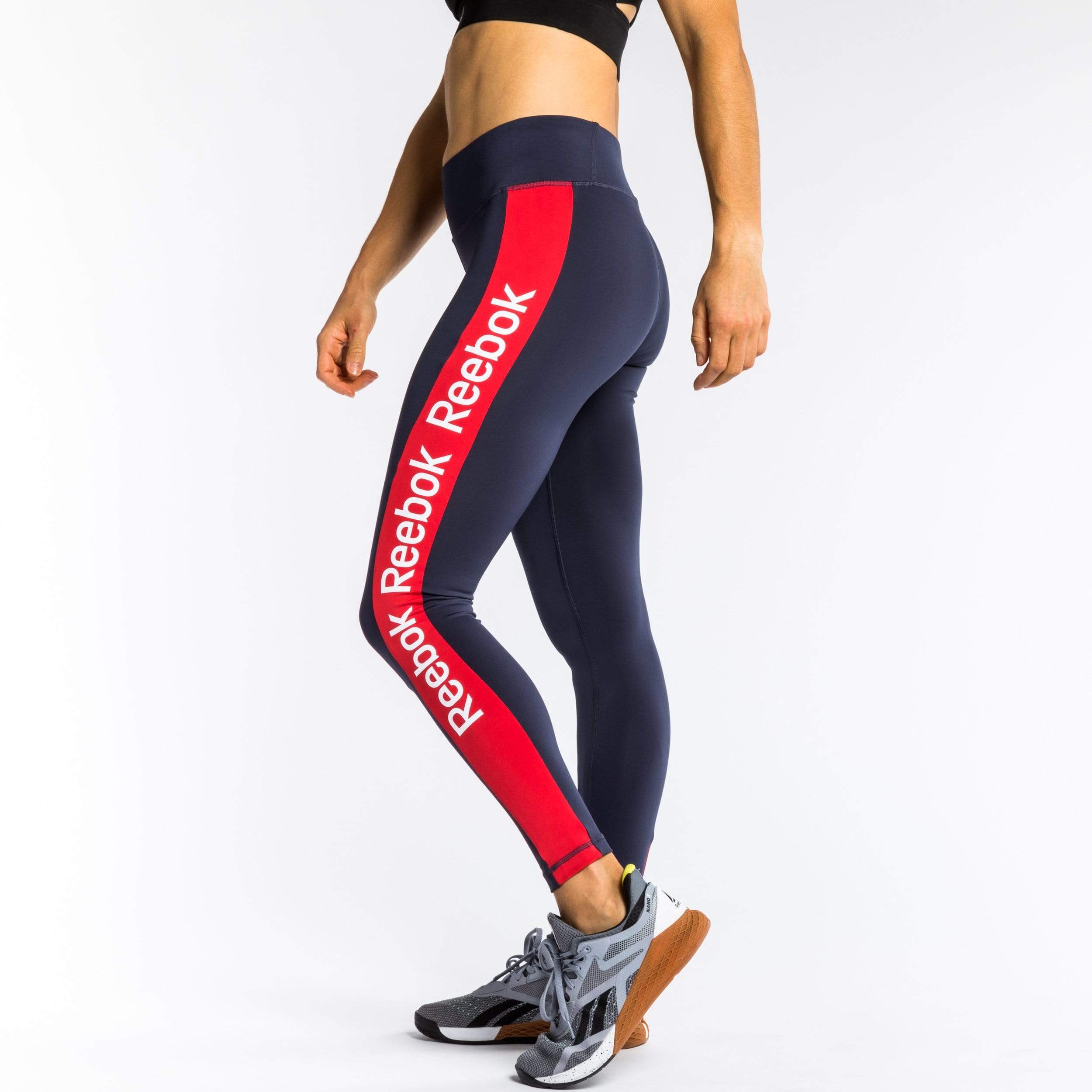 reebok logo leggings