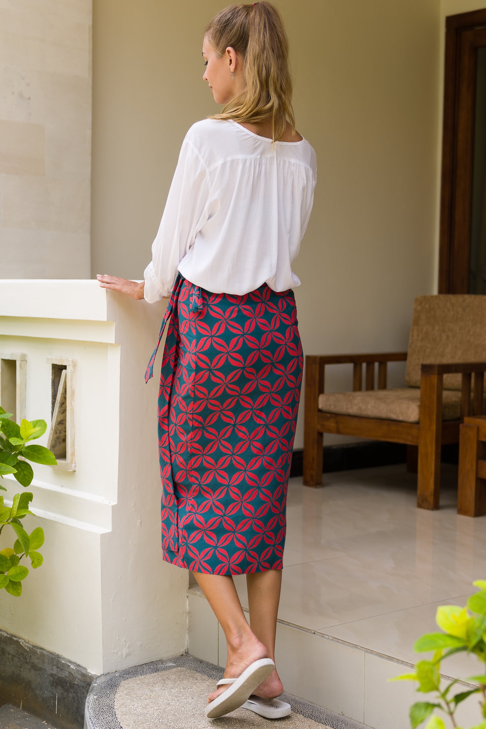 Tie Wrap Sarong 170-180 - Santai Bali Collection by Maggie Walt