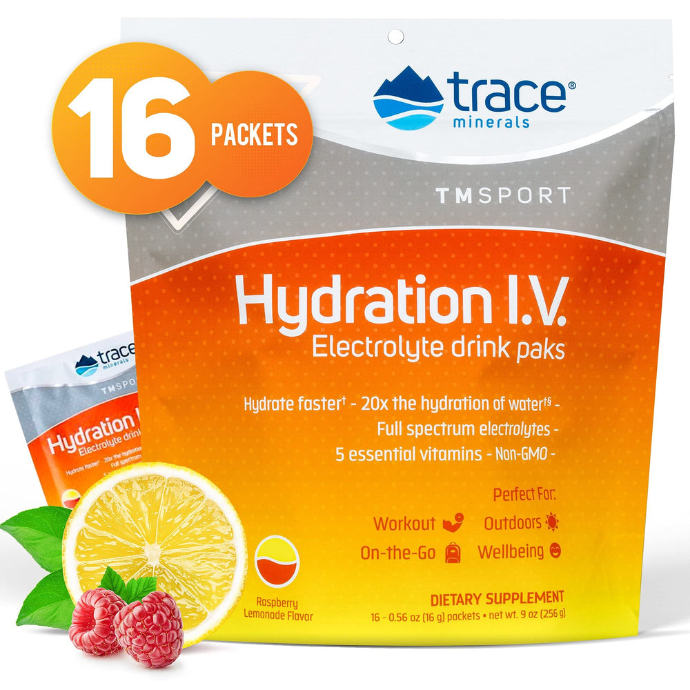 Hydration I.V. Electrolyte Powder Packets (48 Count) | Ultimate Rapid – Pure