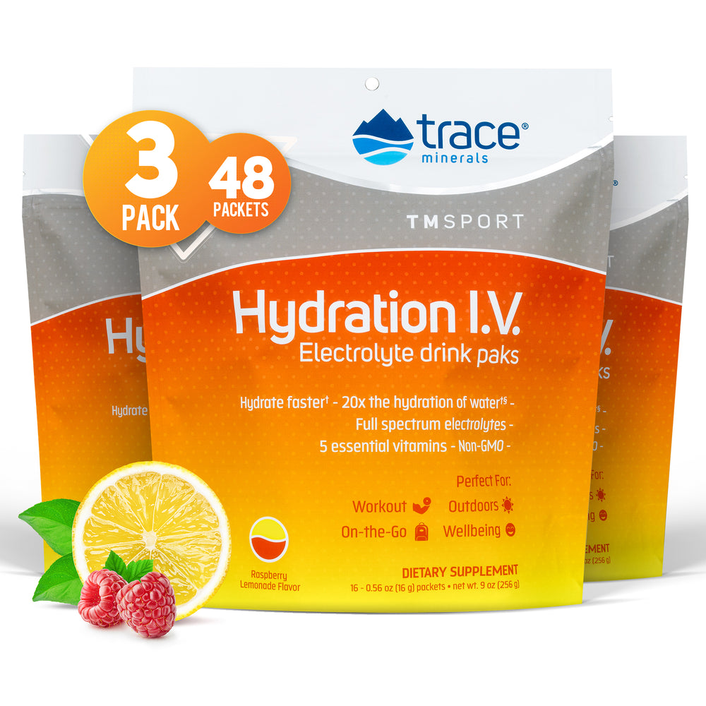 Hydration I.V. Electrolyte Powder Packets (48 Count) | Ultimate Rapid ...
