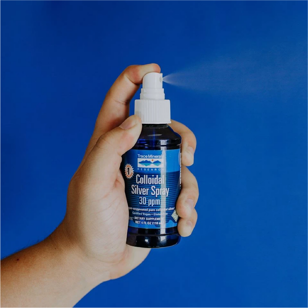 colloidal silver blue liquid