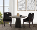 Iconic Home Owen Dining Side Chair Velvet Upholstered Nailhead Trim Wood Frame (Set of 1) - Chic Home Design