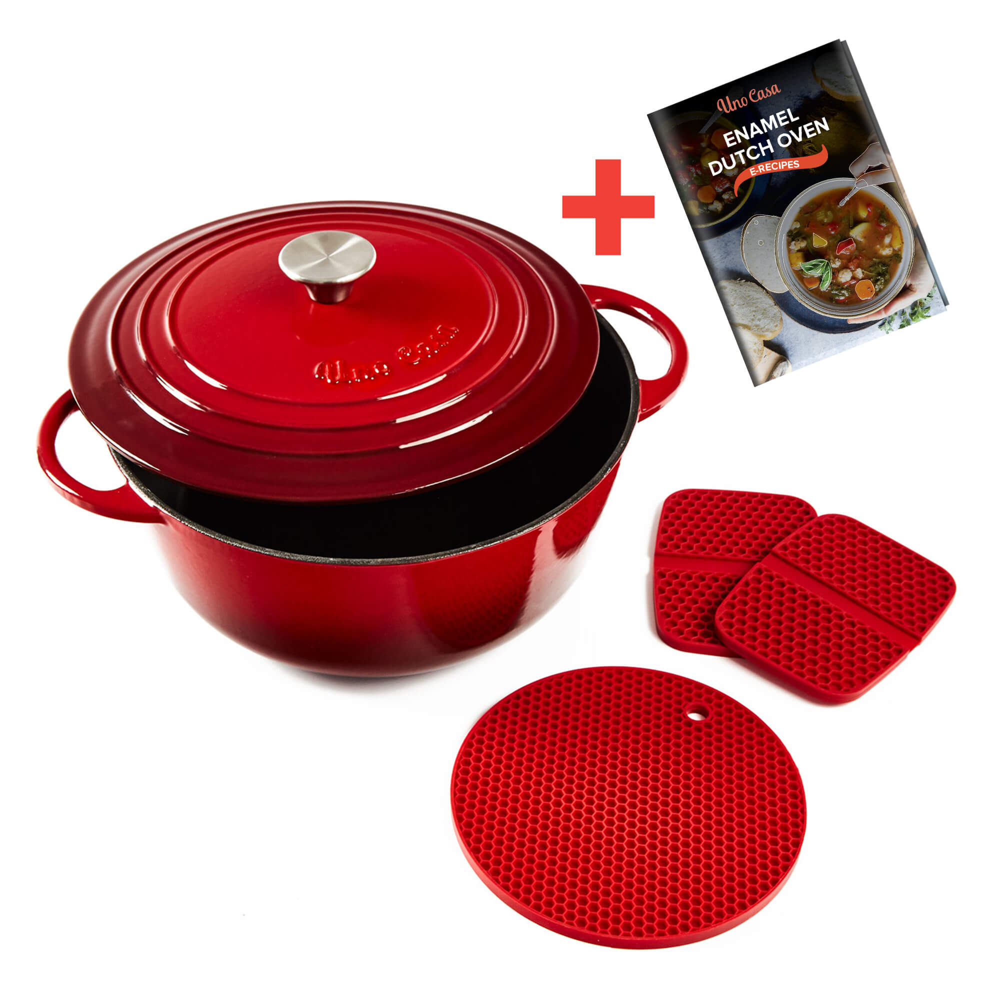 Uno Casa Cast Iron Camping Dutch Oven