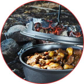 Camping Dutch Oven For Campfire Use - Uno Casa