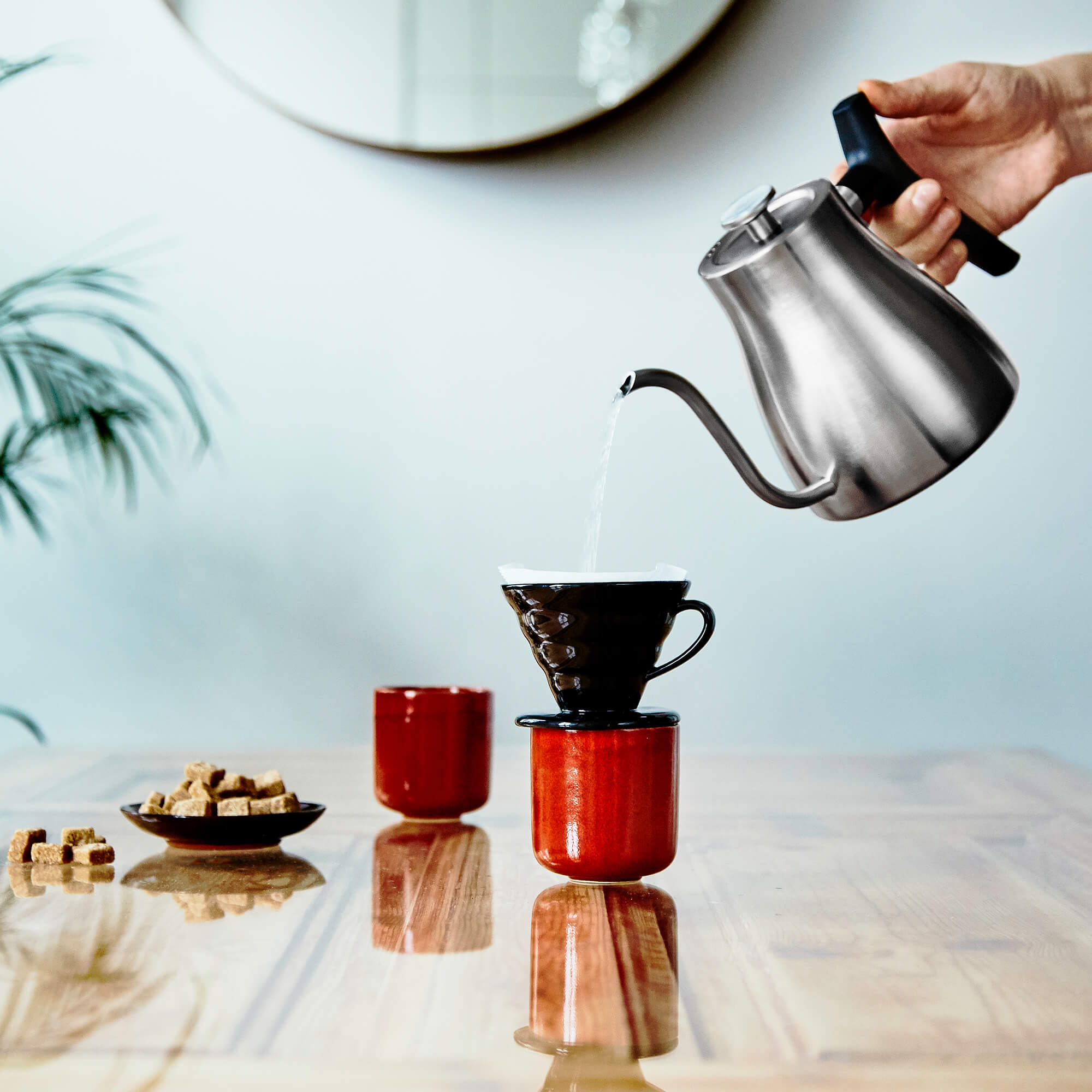 Gooseneck Kettle - Works with Any Heat Source - Uno Casa