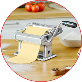Domus Pasta Maker Machine Macchina Da Pasta Manual Roller 