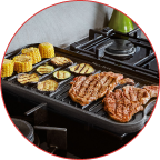 Cast Iron Griddle with Handles [Reversible] - Uno Casa