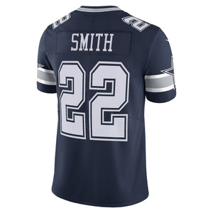 Men's Emmitt Smith Dallas Cowboys Jersey Nike White Vapor