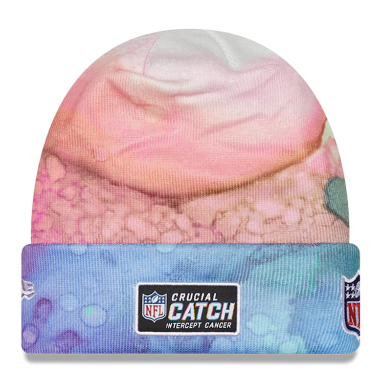 New Era Chicago Bears Crucial Catch Tie Dye Knit Beanie